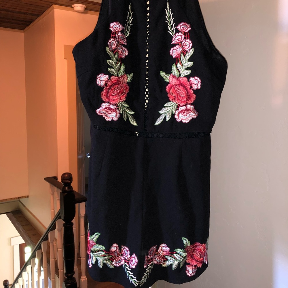 Super cute floral romper